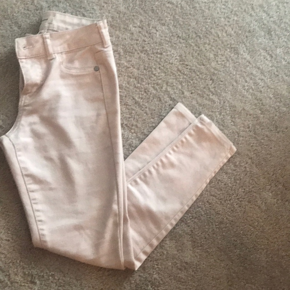 Pink jeans